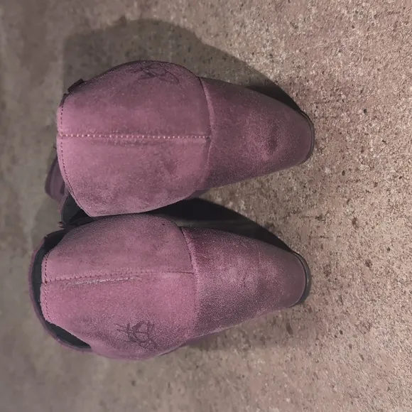 John Fluevog Purple Prepare Hi Steady Slip On Shoe 9