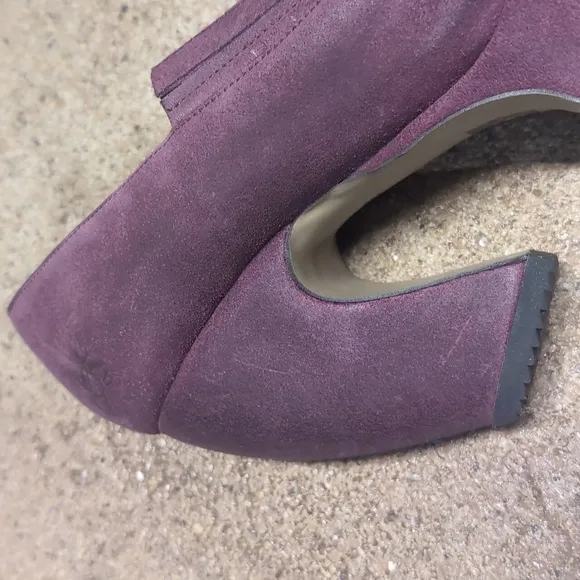 John Fluevog Purple Prepare Hi Steady Slip On Shoe 9