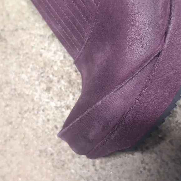 John Fluevog Purple Prepare Hi Steady Slip On Shoe 9