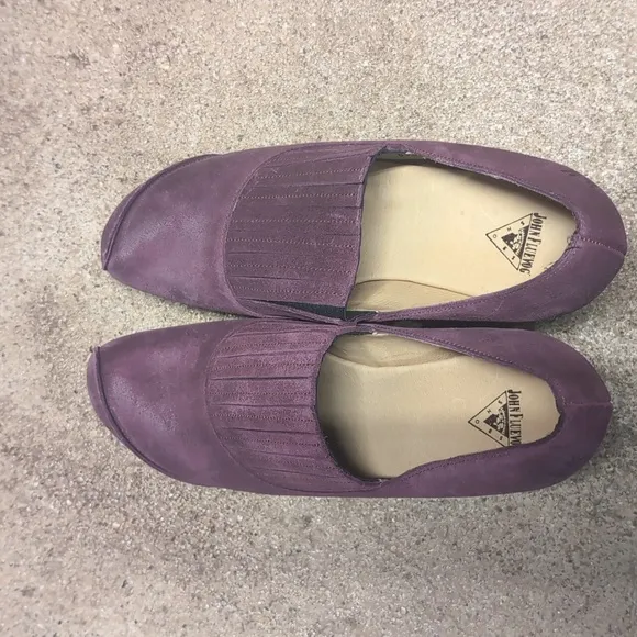 John Fluevog Purple Prepare Hi Steady Slip On Shoe 9