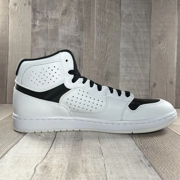 Jordan Access Men's Basketball Sneakers White Black Red Size 11.5 AR3762-101