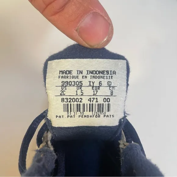 Jordan Jumpman 3Percent OG 1999 832002-471 Soft Bottom Crib Toddler 2C No Box