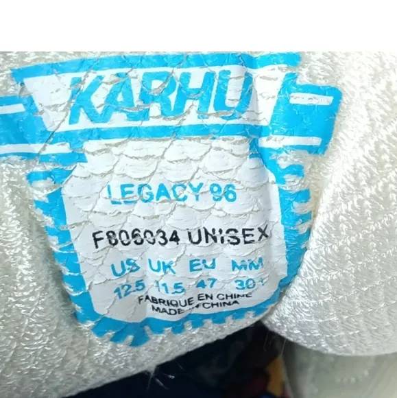 Karhu Legacy 96 Men Shoes Size 12.5  Beaver Fur/Pigeon Multicolor Sneakers