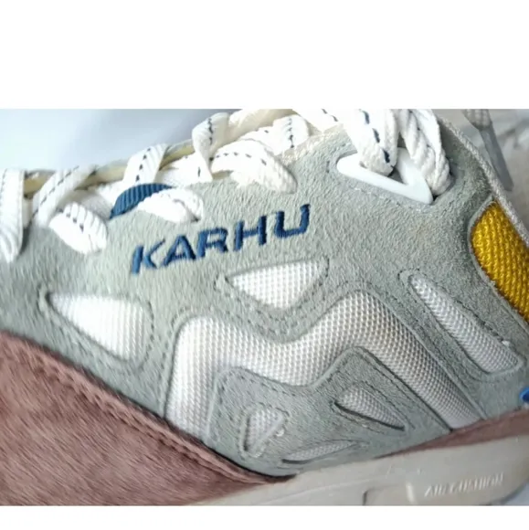 Karhu Legacy 96 Men Shoes Size 12.5  Beaver Fur/Pigeon Multicolor Sneakers