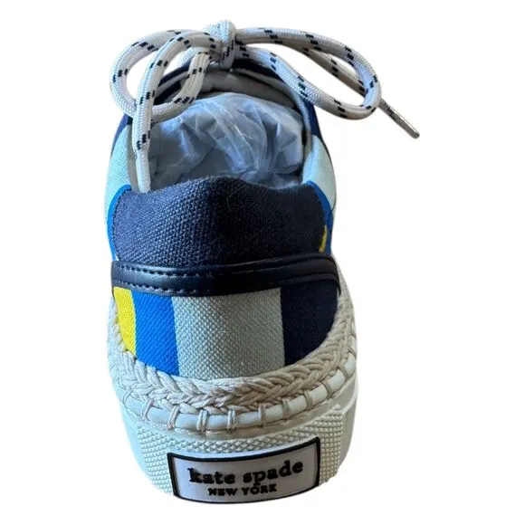 Kate Spade - Boat Party - Multi Bright Color Fabric Sneakers Women’s Size 5B