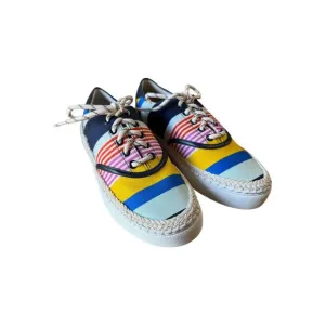 Kate Spade - Boat Party - Multi Bright Color Fabric Sneakers Women’s Size 5B
