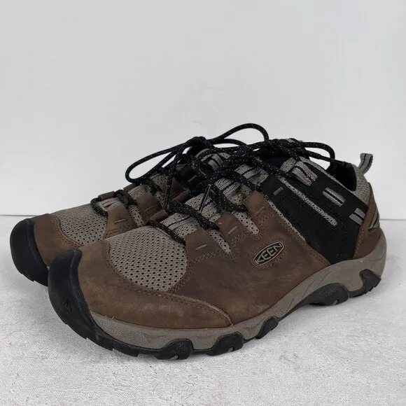KEEN Men's Steens Vent Low Height Breathable Hiking Shoes Sz 10