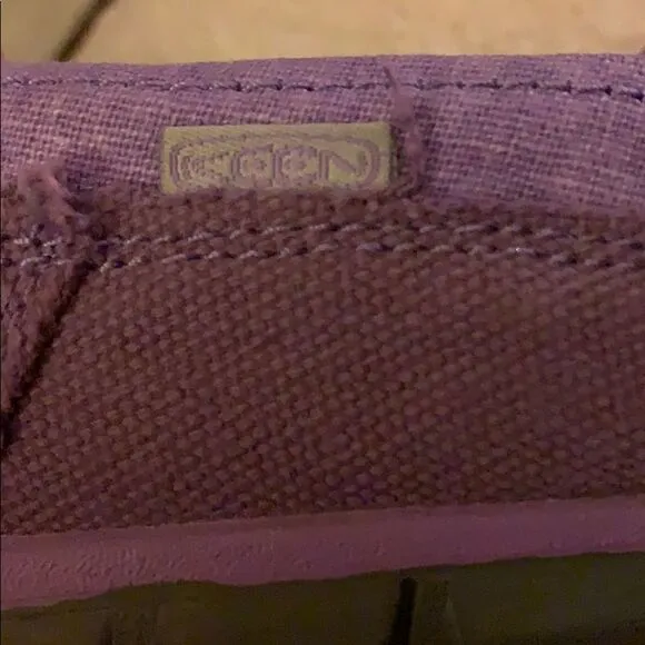 Keen Rivington MJ Youth Round Toe Canvas Purple