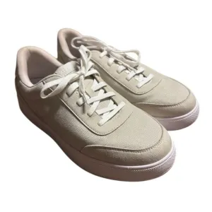 Kizik Prague Sneakers Size 6Y Hands-Free Design Cream