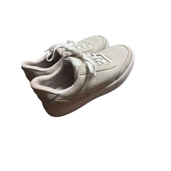 Kizik Prague Sneakers Size 6Y Hands-Free Design Cream