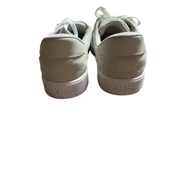 Kizik Prague Sneakers Size 6Y Hands-Free Design Cream