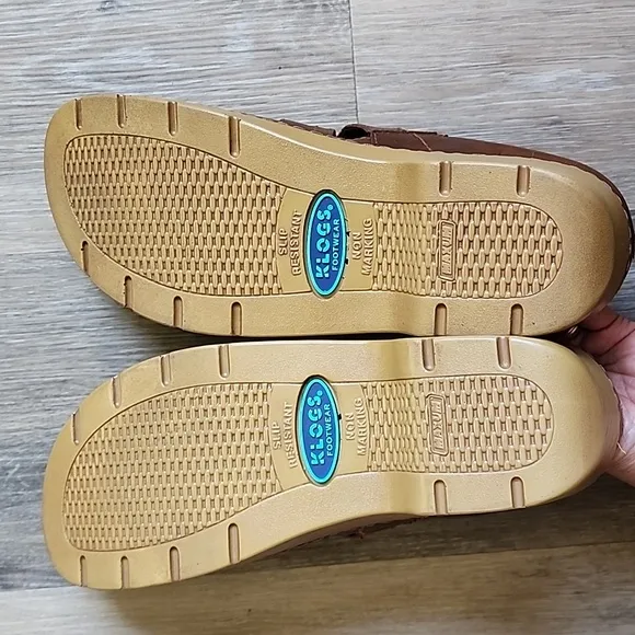 Klogs Brown Leather Shoes