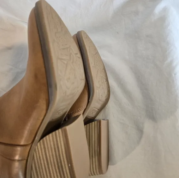 Korks Kork Ease Women's Size 7.5 Harley Brown Faux Leather Tall Boot New