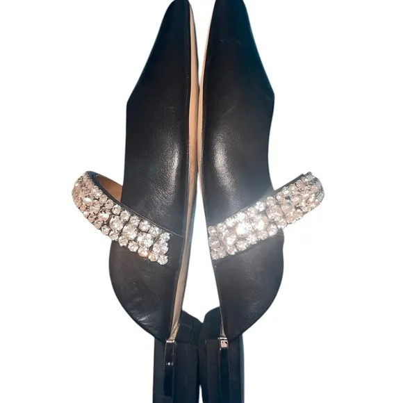 Kurt Geiger Black “Princely” Embellished Women's Shoes