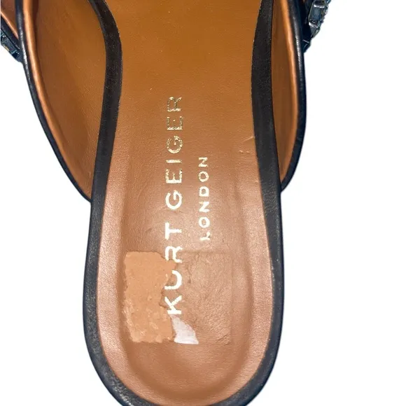Kurt Geiger Black “Princely” Embellished Women's Shoes