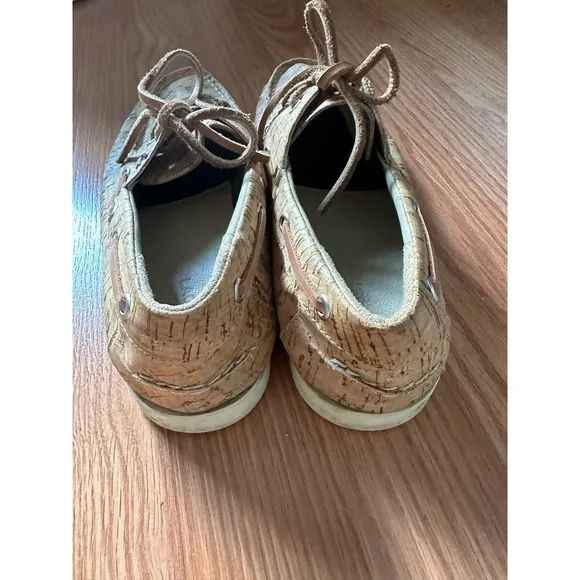 Lacoste Corbon SRW Cork Boat Shoes Size 39.5/ 9