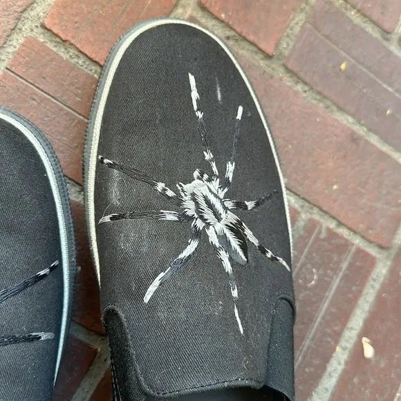 Lanvin canvas shoes. Spider design. Size 9.