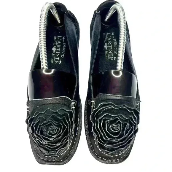 L'Artiste Dezi Ballerina Slip-On Shoe - Black•Size 42 US 10.5 •Like New No Box•