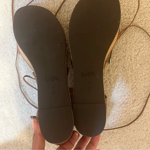 Leather Coach Shoes