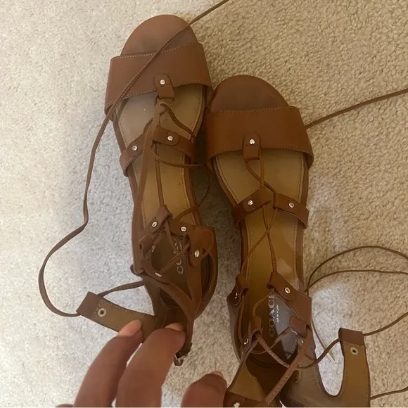 Leather Coach Shoes