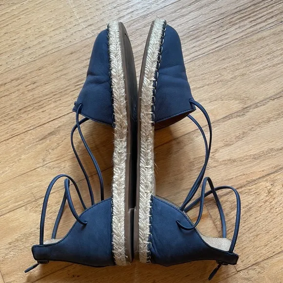 Leather Espradrilles