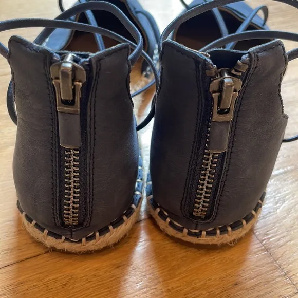 Leather Espradrilles