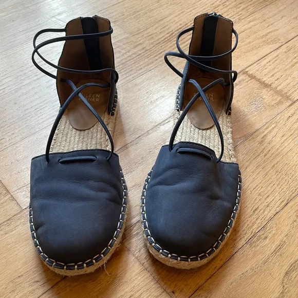 Leather Espradrilles