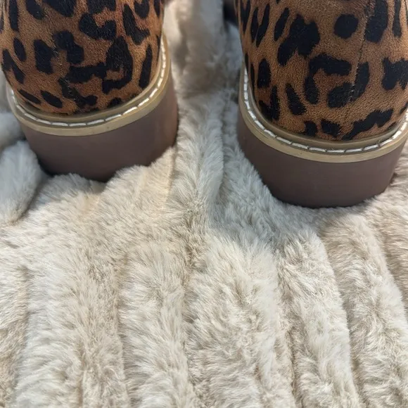 Leopard loafers. NWOT