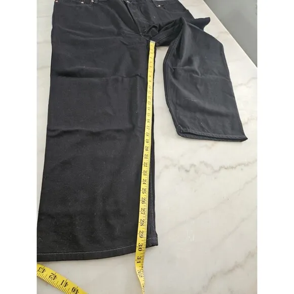 Levi’s 550 Relaxed Fit Big &amp; Tall Black Husky Jeans W50 X L30