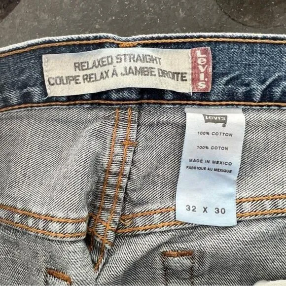 Levi’s Vintage Y2K Relaxed Straight Denim Jeans