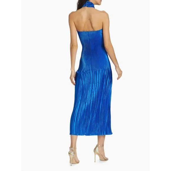 L'Idee Soiree Sleeveless Pleated Gown