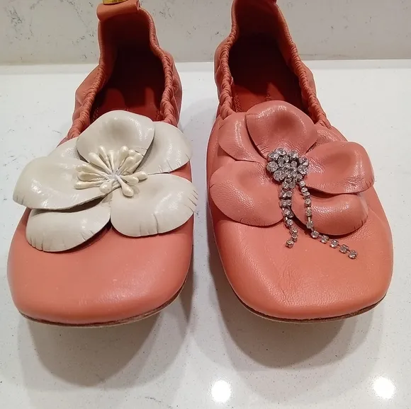 Like New!Tory Burch Canyon Ballet Flats 7 1/2