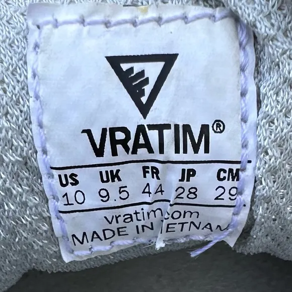 Limited Edition Vratim DS-II (White Ice Blue) Drum Shoes Mens Size 10