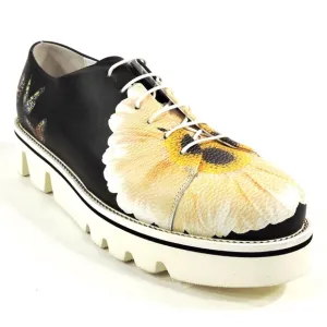 LUIGI TRAINI 🇮🇹 LEATHER SUMMER OXFORD SHOES