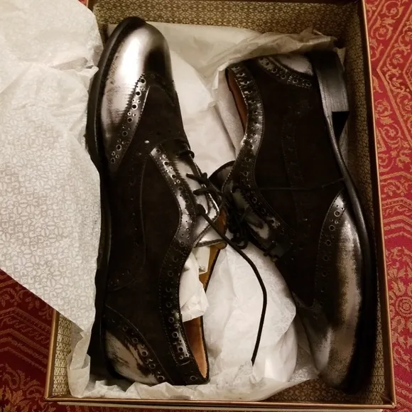 🆕️M. Gemi The Lucro shoes, brushed gunmetal