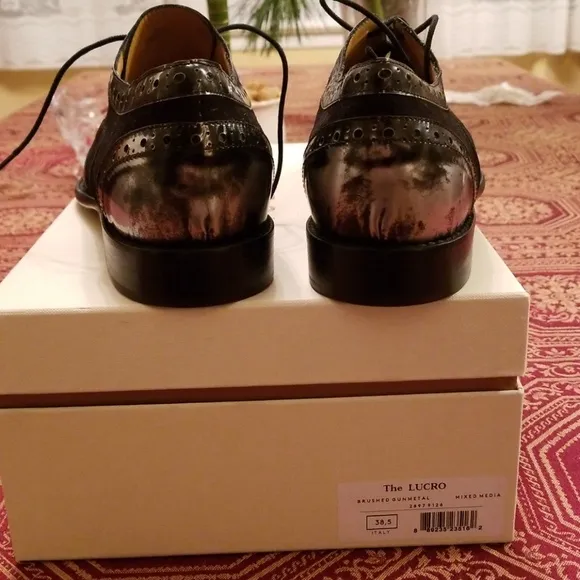 🆕️M. Gemi The Lucro shoes, brushed gunmetal