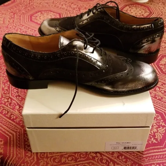 🆕️M. Gemi The Lucro shoes, brushed gunmetal