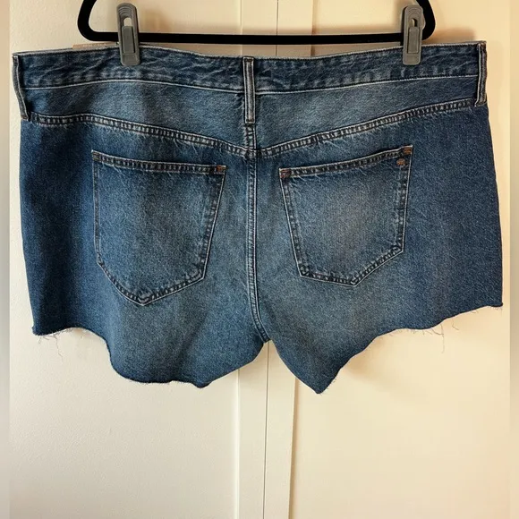Madewell Relaxed Denim Women’s NWT Plus Size Jean‎ Shorts Size 22