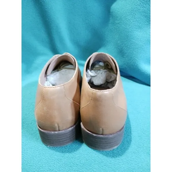 Madewell The Frances Oxford Womens Shoes Size 10 Brown Leather