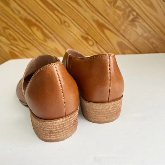 MADEWELL The Lucie Shoe Bootie in English Saddle Leather