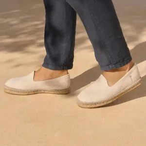 Manebi Cream Espadrille Slip On Shoes Men’s Size 45 Beach Vacation Resort Casual