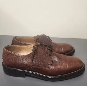 MARTIN DINGMAN - BROWN LEATHER TIE OXFORDS Shoes SIZE 9