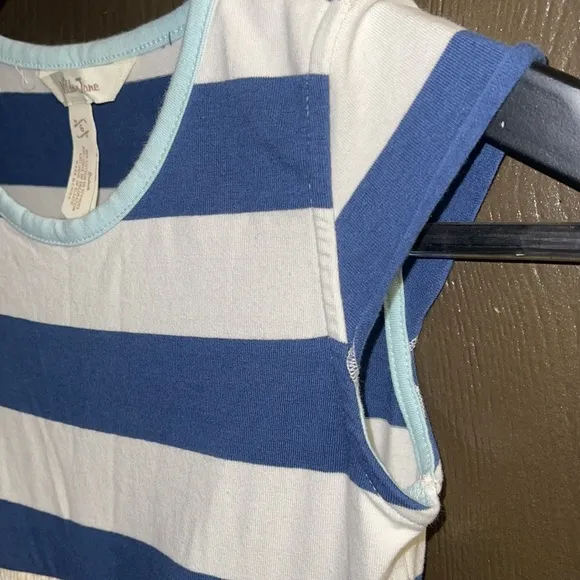 Matilda Jane Girls Beautiful NavyStriped Dress NEW