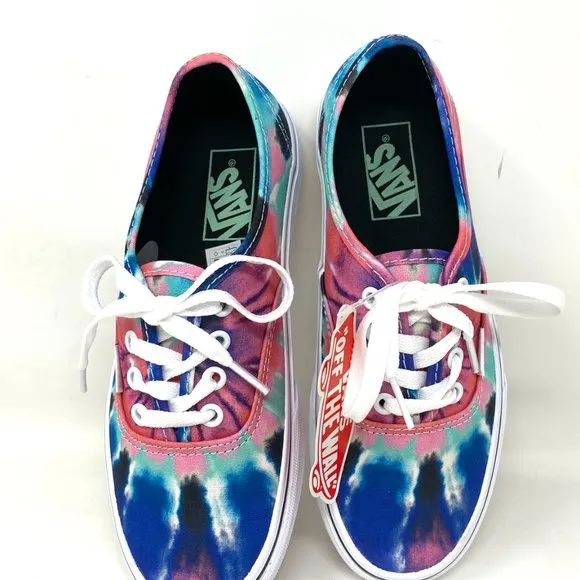 💖MEGA SALE💖 VANS Authentic Tie Dye Multi Canvas  Women's  VN0A38EMVK shoes