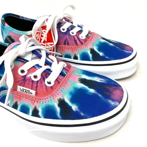💖MEGA SALE💖 VANS Authentic Tie Dye Multi Canvas  Women's  VN0A38EMVK shoes