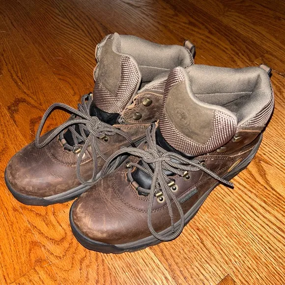 Men Brown Timberland Workman Boots Heavy Duty Weather Shoes Winter‎ Attire