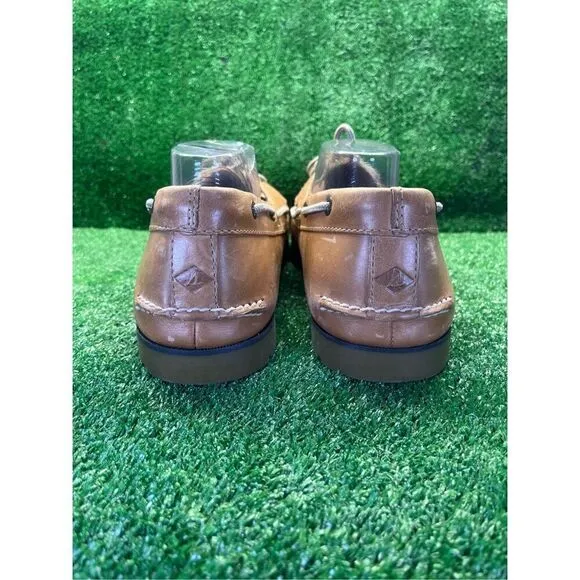 Men Sperry Top Slider Original Boat Shoe Sahara Tan Size 15M