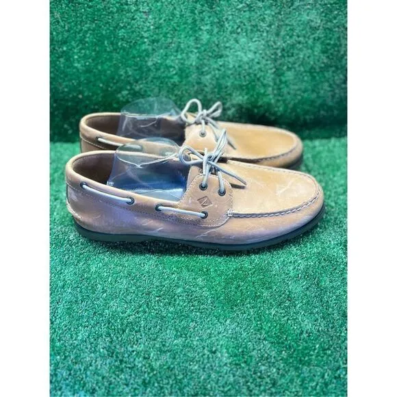 Men Sperry Top Slider Original Boat Shoe Sahara Tan Size 15M
