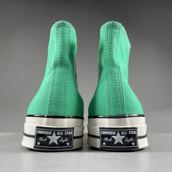 Mens 9 Womens 11 Converse Chuck 70 Hi Green Canvas Classic Casual Sneakers Shoes