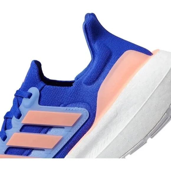 Men's Adidas UltraBoost Light Running Shoes 'Lucid Blue Coral Fusion HP3343 10.5